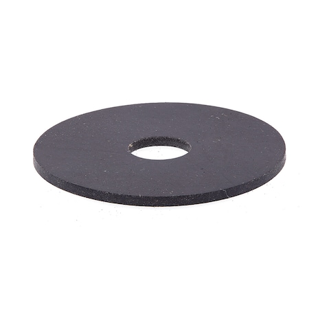 Prime-Line Fender Washer, Fits Bolt Size 3/8" , Neoprene Black Finish, 10 PK 9086105